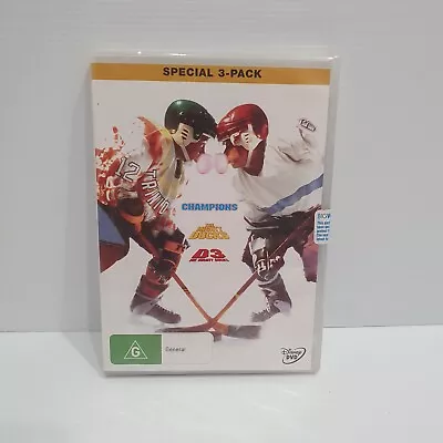 The Mighty Ducks 1/2/3 Trilogy DVD Brand New & Sealed 3 DISCS Free Postage • $14.21
