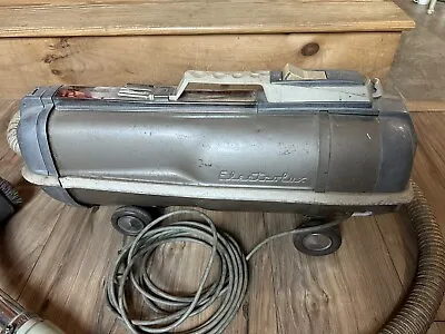 Vintage Electrolux Model G Automatic Canister Vacuum Silver/gray Works Good • $55