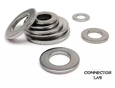 304 Stainless Steel Flat Washers TO FIT METRIC BOLTS & SCREWS  M1.6 - M8 Form A • £0.99