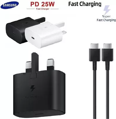 Super Fast Charger 25W For Samsung Galaxy A14 A34 A54 A73 A51 A71 5G 2023 • £11.30