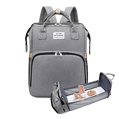 £14.99 • Buy Baby Diaper Multi-Function Hospital Bag Nappy Changing Mummy Travel Backpack Set