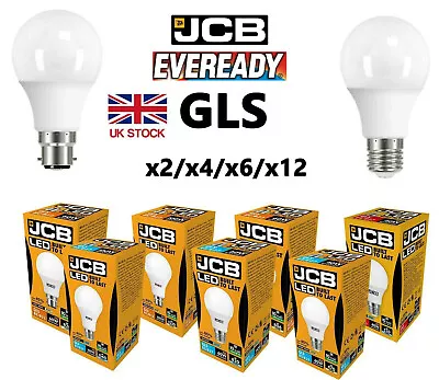 LED GLS Bulb 6w=40w/8.2W=60W/15W=100 WATT BC B22 ES E27 Warm Cool White Daylight • £42.98