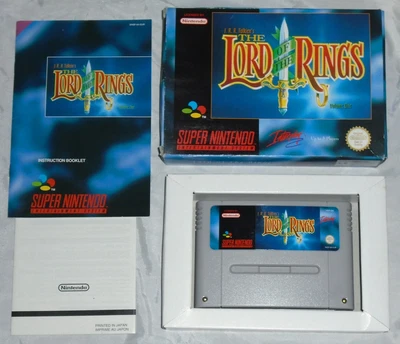 £100 • Buy Nintendo SNES Lord Of The Rings Vol 1  PAL Complete Excellent