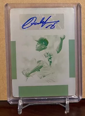 Carlos Martinez National Treasures Printing Plate AUTO 1/1 St. Louis Cardinals • $19.99