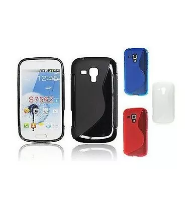 Cover Case Samsung Silicone Galaxy S Duos S7562 Galaxy Trend S7560 • £8.69