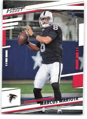 2022 Panini Prestige #292 Marcus Mariota Atlanta Falcons • $2.95