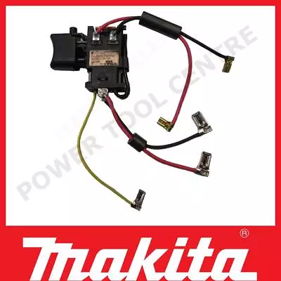 Makita Switch 638862-2 For Compatible Models DF457D & HP457D Cordless Drills • £21.99