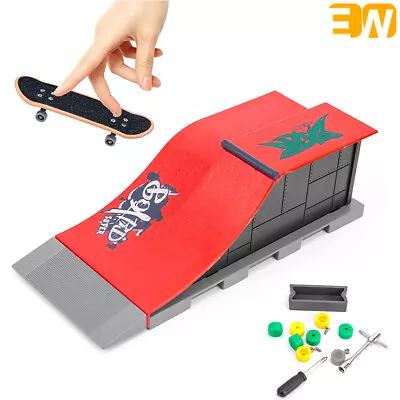 Finger Skateboard Scene Skatepark Ramp Parts For Tech Deck Fingerboard Gift Toys • $17.92