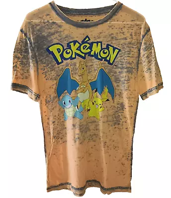 Pokemon Short Sleeve T-Shirt Women's Small Orange Tye Die • $5