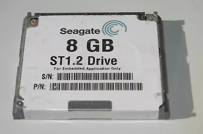 Seagate 8GB ST1.2 Series 3600RPM CompactFlash Type II Micro Drive Non-Working • $4.95