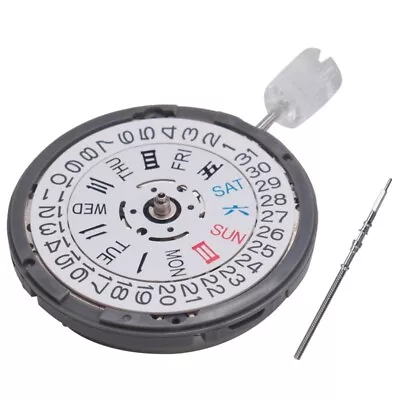 Movement NH36 Crown At 3.8 O'Clock Mechanical Watch Replacement Movt For Diver's • $49.90