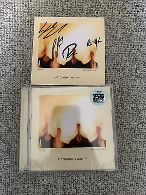 Where The Light Goes CD By Matchbox Twenty  SIGNED BY THE BAND - Brand New Seale • $34.99