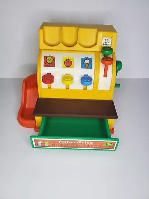 💰Vintage  Fisher Price Cash Register - Kids Toy • $9.79