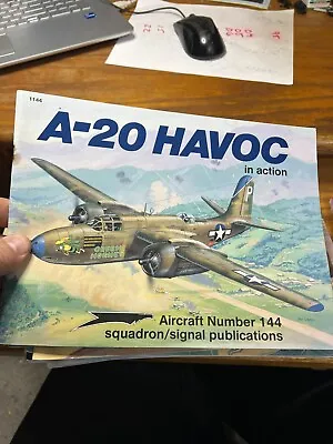 Squadron/Signal Aircraft In Action #144 A-20 HAVOC   Reference Book • $14.99