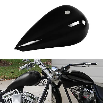 Custom 5  Stretched 4.5 Gallon 4.5gal.Fuel Gas Tank Fit For Harley Touring Model • $188.99