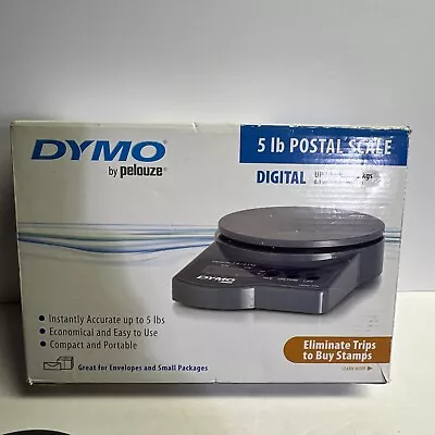 Dymo-Pelouze Electronic Postal Scale Model SP5 5 Lb/2.2 Kg Capacity Used Tested • $10