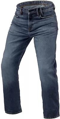 Rev'It Lombard 3 Mens Motorcycle Riding Jeans Medium Blue Stone • $229.99