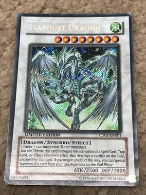 £9 • Buy Yu-Gi-Oh Stardust Dragon CT05-EN001 Limited Edition