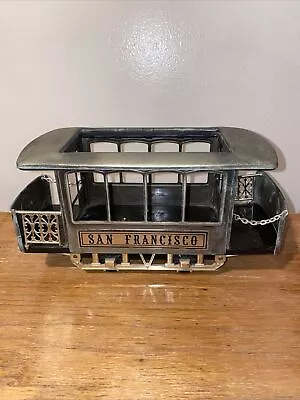 Vintage Musical San Francisco Trolley Car Liquor Decanter • $25