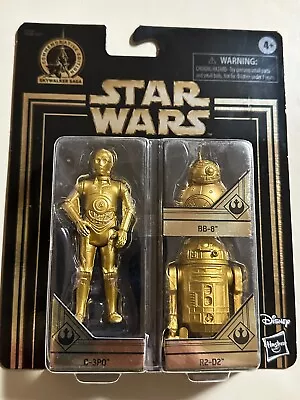 Star Wars Skywalker Saga Commemorative Edition Gold Collectors C-3PO R2-D2 BB-8 • $12