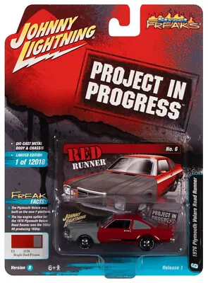 Johnny Lightning Project In Progress 1976 Plymouth Volare Road Runner 1:64 Car • $9.99