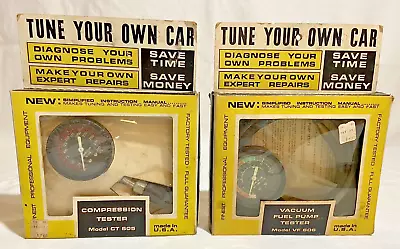 $17.99 • Buy Vintage True Test Vacuum Fuel Pump Tester & Compression Tester