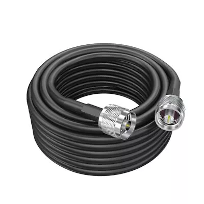 16.4FT N Male To N Male Cable 5D-FB Coaxial Cable N Male To N Male Low Loss... • $18.76