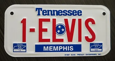 Elvis Presley License Plate For  Motorcycles  Brand New! • $15