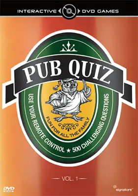 Pub Quiz Vol.1 Interactive 2006 New DVD Top-quality Free UK Shipping • £4.34