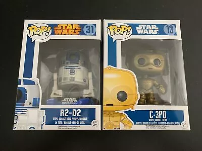 Pop Funko R2-d2/c-3po  • $50