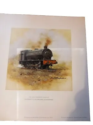 DAVID SHEPHERD Signed Print East Somerset Railway Class J 94 'Austerity' 68005 • £4.95