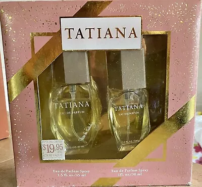 VTG -Tatiana Perfume -Diane Von Furstenberg Gift Set 1.5 Oz & 1 Oz Eau De Parfum • $99