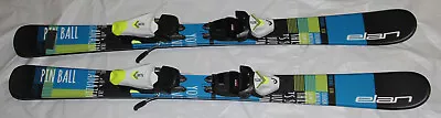 NEW Junior Kids Skis Elan Skis 110cm With Size Adjsutable Bindings Set 2-7.5 Din • $174.99