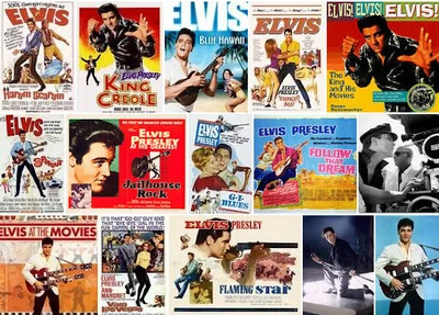 £2.29 • Buy Elvis Presley 50s 60s 70s Musical Movie Poster Iron On Tee T-shirt Transfer