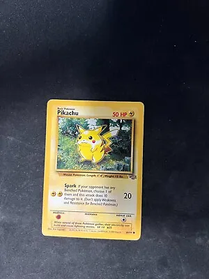 $1.60 • Buy Pikachu 60/64 Jungle Set Rare Vintage 1999 Pokemon Card LP