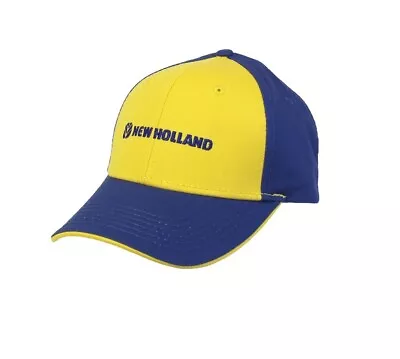 New Holland Blue/yellow Logo Cap • $35.95