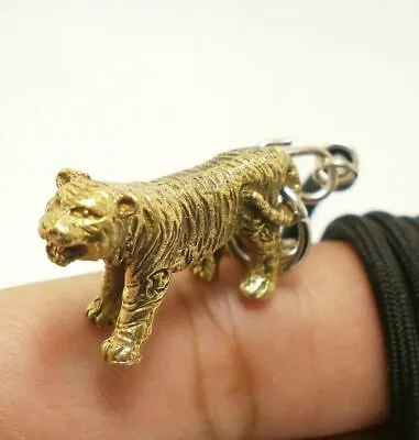 Magic Yant Tiger Thai Amulet Life Protection Pendant Necklace Talisman Nice Gift • $47.26