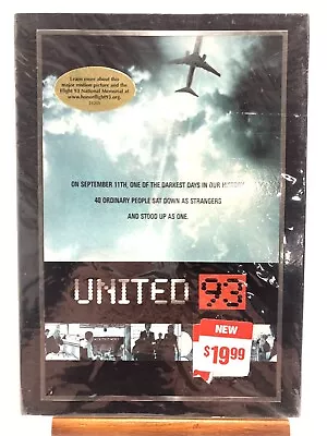 United 93 (DVD) 9/11 Movie Brand New Sealed 2006 • $7