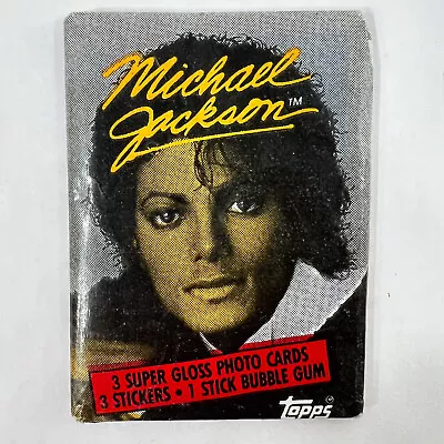 Vintage Michael Jackson  1984 Topps Sealed Pack Cards • $10.98