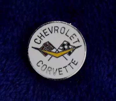 Chevy Corvette Hat Lapel Pin Flags Accessory GM Vette Sting Ray Bowtie • $10.95