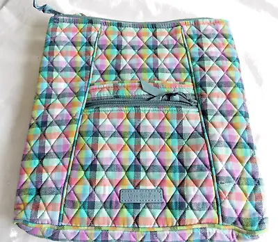 Vera Bradley GINGHAM PLAID Large Hipster Crossbody Bag NWTS $89 • $42.64