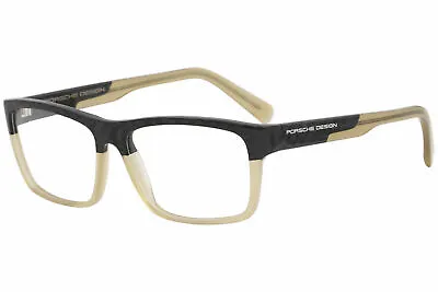 $149.95 • Buy Porsche Design Men's Eyeglasses P8190 P'8190 B Carbon/Beige Optical Frame 56mm