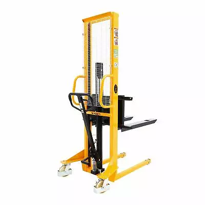 APOLLOLIFT Fixed Legs Manual Stacker 1100lbs Hand Pallet Lift Stacker 63  Lift • $1211