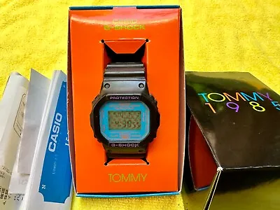 Casio G-SHOCK TOMMY N.Y.C Dw-5600 Collaboration 1985 DW-5600VT Limited Edition • $174