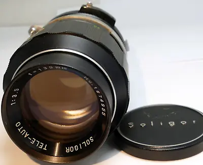 Miranda Soligor 135mm F3.5 Miranda Bayonet Lens Very Good Condition T4 Mount • $53.95