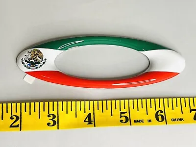 New Oakley Mexican Flag Metal Sticker Icon Mexico Rare Display Decal Country • $35.99