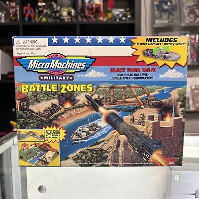 Micro Machines Military Battle Zones Black Tiger Delta Brand New Sealed RARE • $60