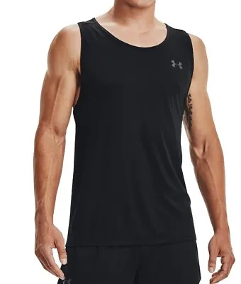 Brand New Under Armour  SLEEVELESS T Shirts TANK TOP GYM Black Blue Grey Brown • $24.99