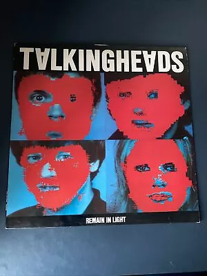 Talking Heads - Remain In Light - Original UK Vinyl LP + Printed Inner & Insert • £10.50