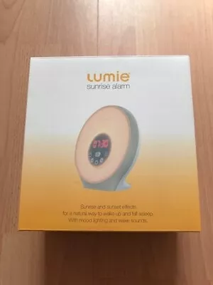 £33.99 • Buy Lumie Sunrise Alarm Clock White - Brand New Unused